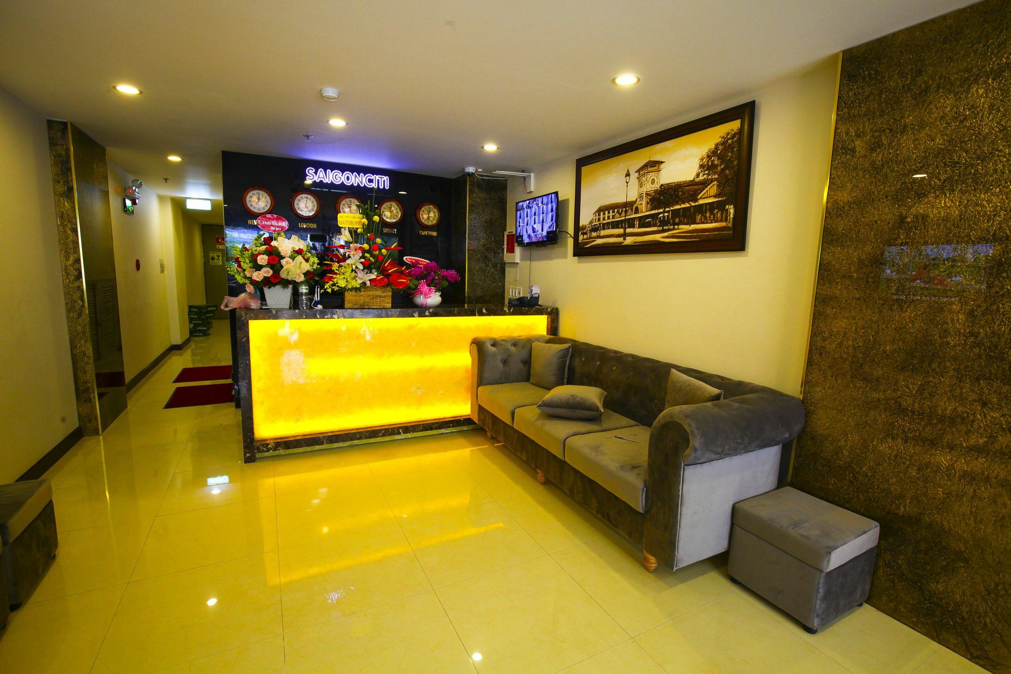 Saigonciti Hotel Ho-Chi-Minh-Stadt Exterior foto